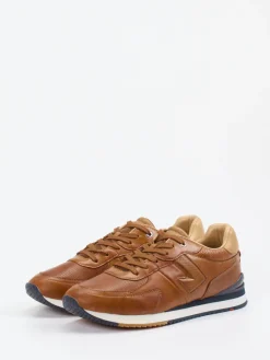 – Sneaker aus Glattleder in Cognac*Lloyd Outlet