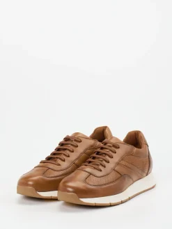 – Sneaker aus Kalbleder in Cognac*Lloyd Hot