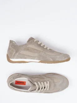 Herren Lloyd – Sneaker aus Veloursleder in Taupe