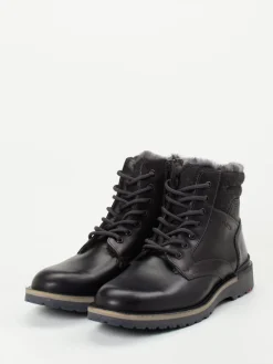 Herren Lloyd – Winter-Boots aus Kalbleder dunkelgrau