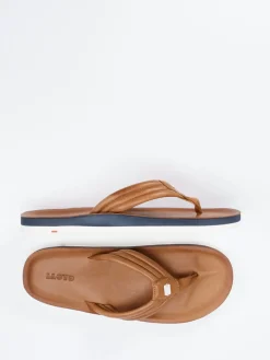 – Zehentrenner aus Kalbleder cognac*Lloyd Online