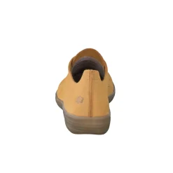 Damen LOINTS OF HOLLAND – Schnürschuhe aus Nubukleder senf
