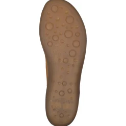 Damen LOINTS OF HOLLAND – Schnürschuhe aus Nubukleder senf