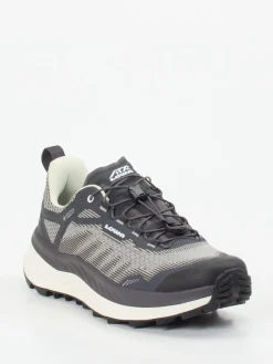 Damen Lowa – Trailrunning-Schuhe aus Mesh und Synthetik anthrazit