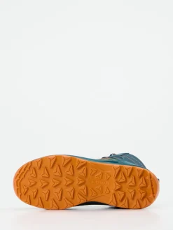 Kinder Lowa – Wanderschuhe aus Synthetik in Petrolgrün