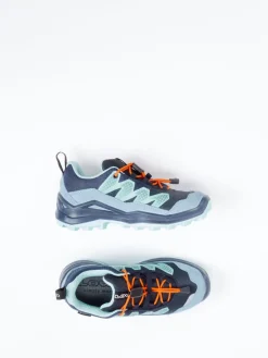 Kinder Lowa – Wanderschuhe aus Textil und Veloursleder Mintgrün