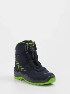 Kinder Lowa – Wanderstiefel aus Leder in Dunkel