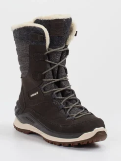 – Winterstiefel aus Veloursleder dunkelbraun*Lowa Online