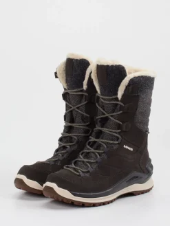 – Winterstiefel aus Veloursleder dunkelbraun*Lowa Online