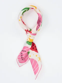 Damen Lua Accessories – Halstuch aus Seide mit Print-Design