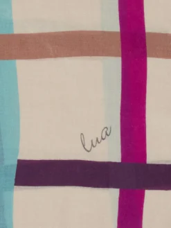 – Halstuch aus Stoff in Karodessin*Lua Accessories