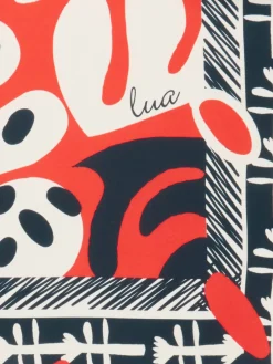 Damen Lua Accessories – Seidentuch aus Seide in Signal