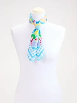 Damen Lua Accessories – Seidentuch aus glänzender Seide color