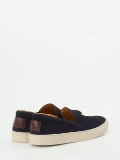 – Slip-On Sneaker aus Veloursleder Dunkel*Ludwig Reiter Hot