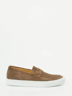 Herren Ludwig Reiter – Slipper aus Veloursleder taupe