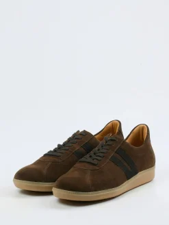 – Sneaker aus Veloursleder Dunkel*Ludwig Reiter Online
