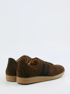 – Sneaker aus Veloursleder Dunkel*Ludwig Reiter Online