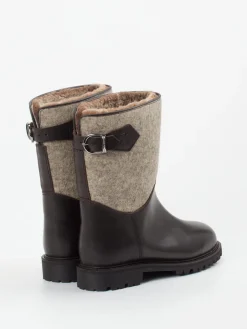 Damen Ludwig Reiter – Winterstiefel aus Kalbleder und Wollfilz