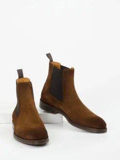 – Chelsea Boots aus Veloursleder*Magnanni Hot
