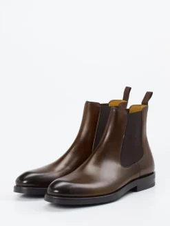 Herren Magnanni – Chelsea Boots aus Kalbleder Dunkel