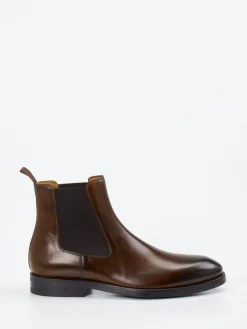 Herren Magnanni – Chelsea Boots aus Kalbleder Dunkel