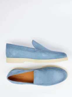 Herren Magnanni – Loafer aus Veloursleder himmel