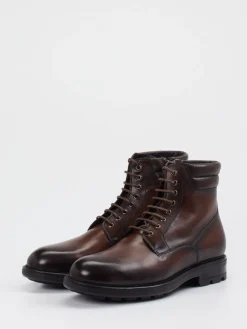 Herren Magnanni – Schnürboots aus Kalbleder Dunkel