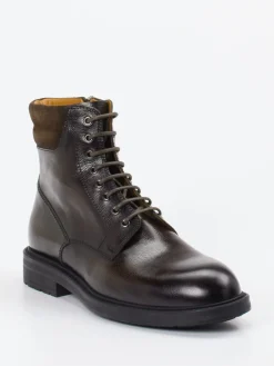 Herren Magnanni – Schnürstiefelette aus Kalbleder Dunkel