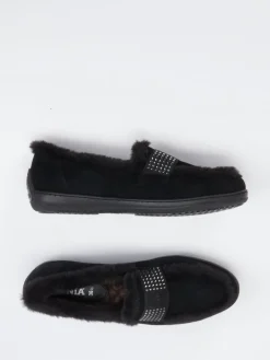 – Hausschuhe aus Veloursleder*Mania Online