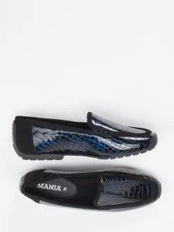 – Loafer aus geprägtem Lackleder*Mania Sale