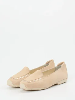 Damen Mania – Loafer aus Veloursleder in
