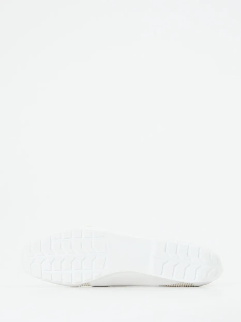 Damen Mania – Low-Top Sneaker aus Lammleder Offwhite