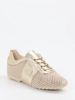 Damen Mania – Sneaker aus Veloursleder in -Beige