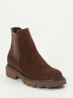 Damen Mannori – Chelsea Boots aus Veloursleder
