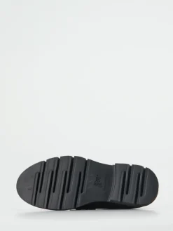 Damen Mannori – Chunky Slipper aus Veloursleder Dunkel