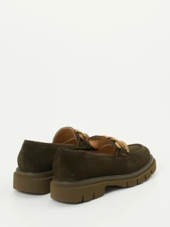 Damen Mannori – Chunky Slipper aus Veloursleder