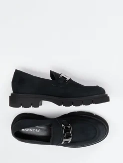 Damen Mannori – Chunky-Loafer aus Veloursleder