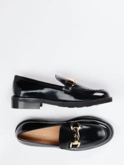 Damen Mannori – Loafer aus Hochglanzleder
