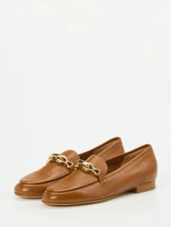 Damen Mannori – Loafer aus Kalbleder cognacfarben