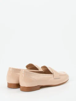 Damen Mannori – Loafer aus Lackleder in Nude-