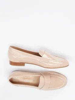 Damen Mannori – Loafer aus Lackleder in Nude-