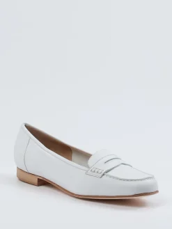 Damen Mannori – Loafer aus Lammleder in Off-White