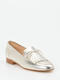 – Loafer aus Metallicleder*Mannori New