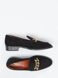 – Loafer aus Veloursleder*Mannori Clearance