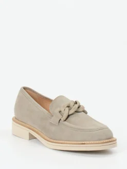 – Loafer aus Veloursleder in Stein*Mannori Sale