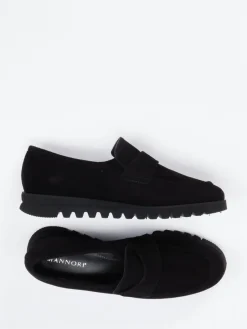 – Loafer aus Veloursleder*Mannori Clearance