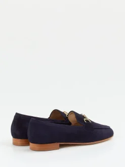 Damen Mannori – Loafer aus Veloursleder Dunkel