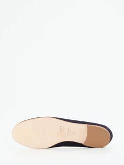 Damen Mannori – Loafer aus Veloursleder Dunkel