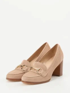 Damen Mannori – Loafer-Pumps aus Veloursleder