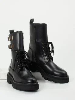 Damen Mannori – Schnürboots aus Kalbleder